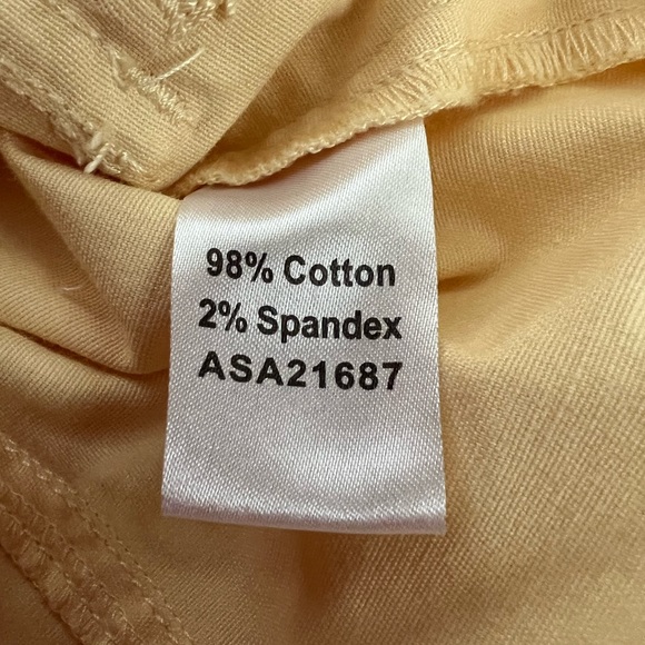 Appleseed’s Yellow Jean Jacket Size M - Picture 5 of 6